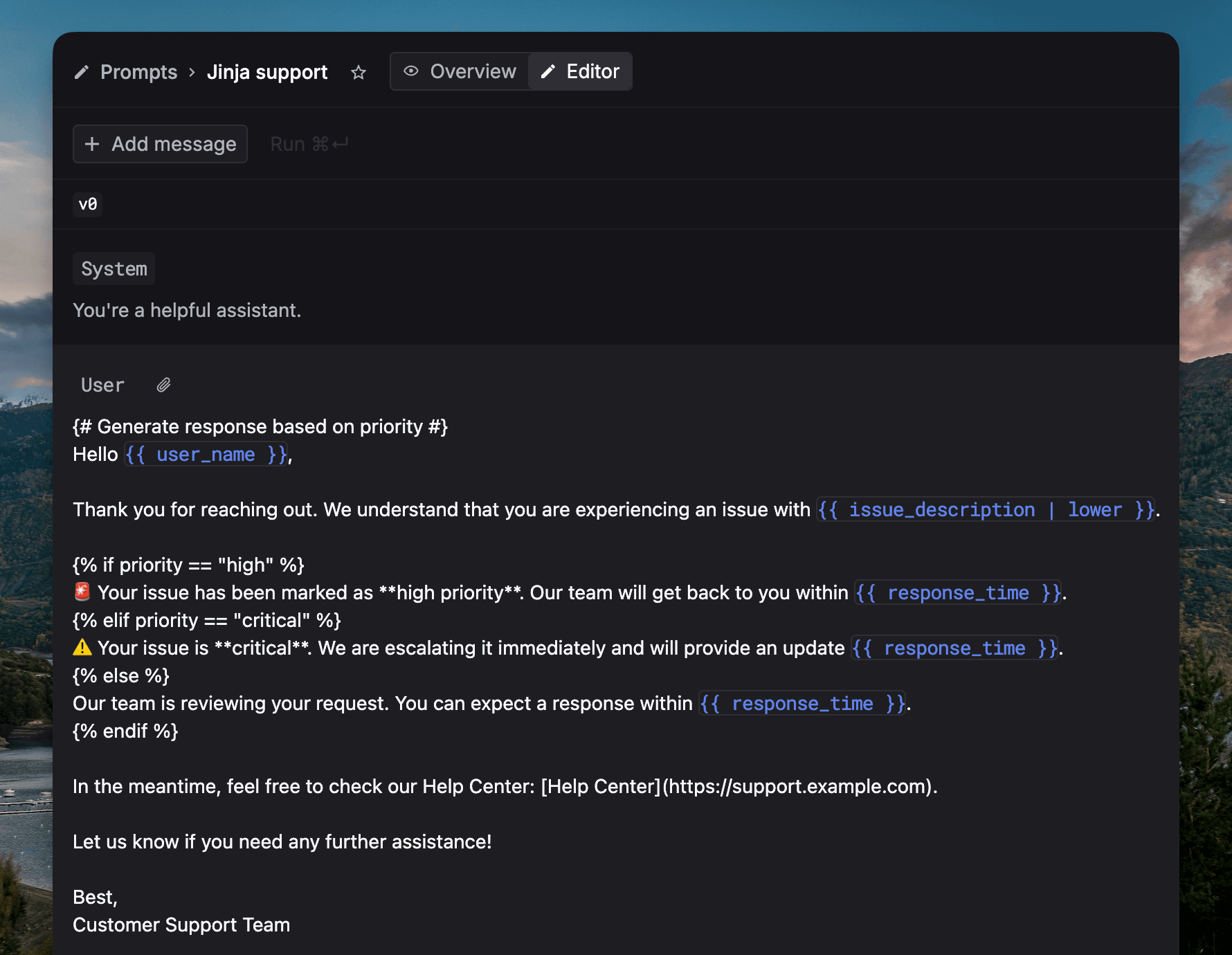 Snapshot for version undefined