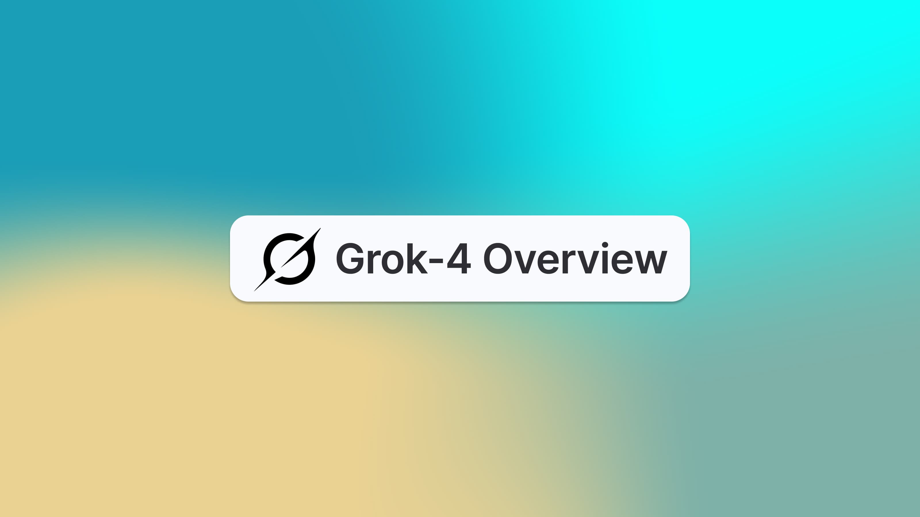 Developer guide to grok 4